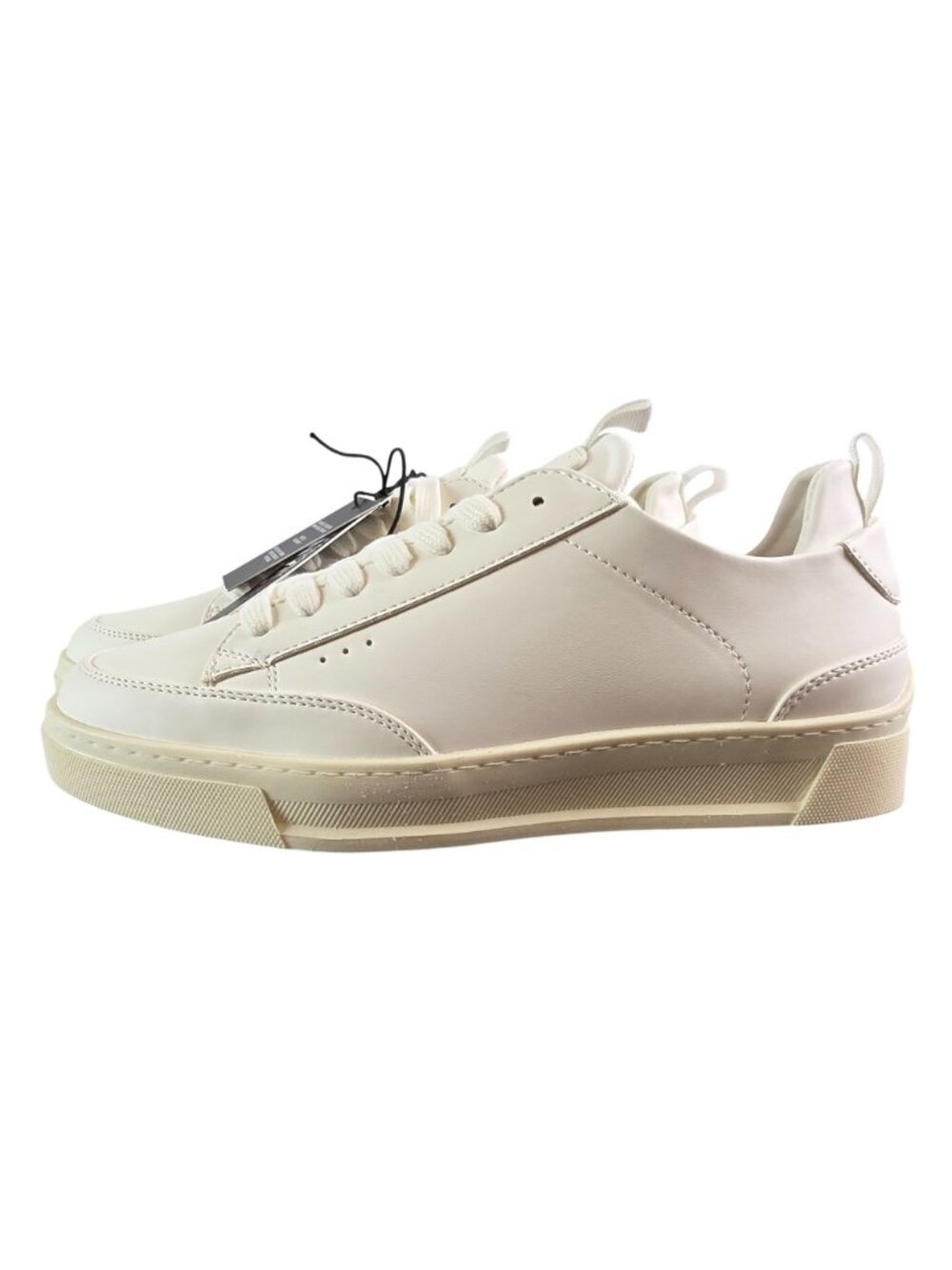 Madden NYC Markk Sneakers Mens 7 White Platform Court Lace Up Shoes New In Box - Picture 5 of 12